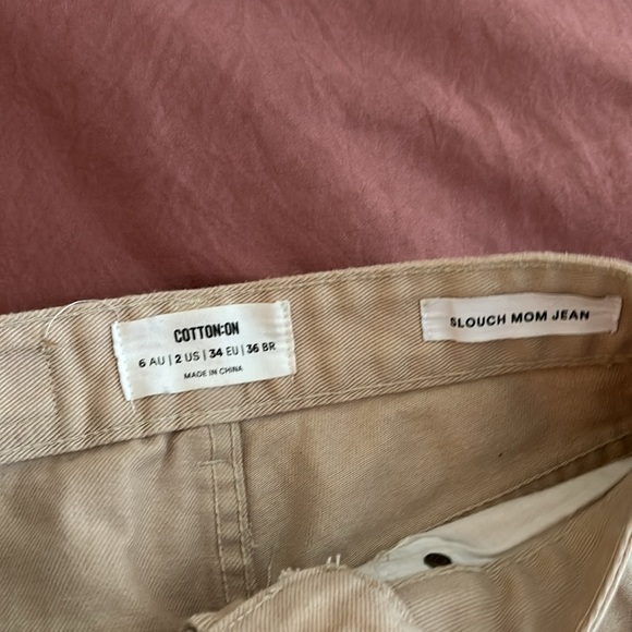 Cotton On Beige Jeans/Pants 👝👝👝 - Picture 4 of 9